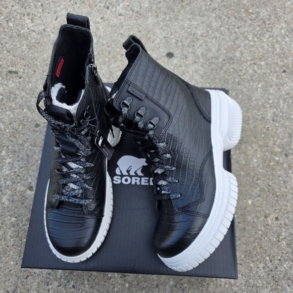 Sorel Lace Lux Boots Women Size 9 - Picture 2 of 13